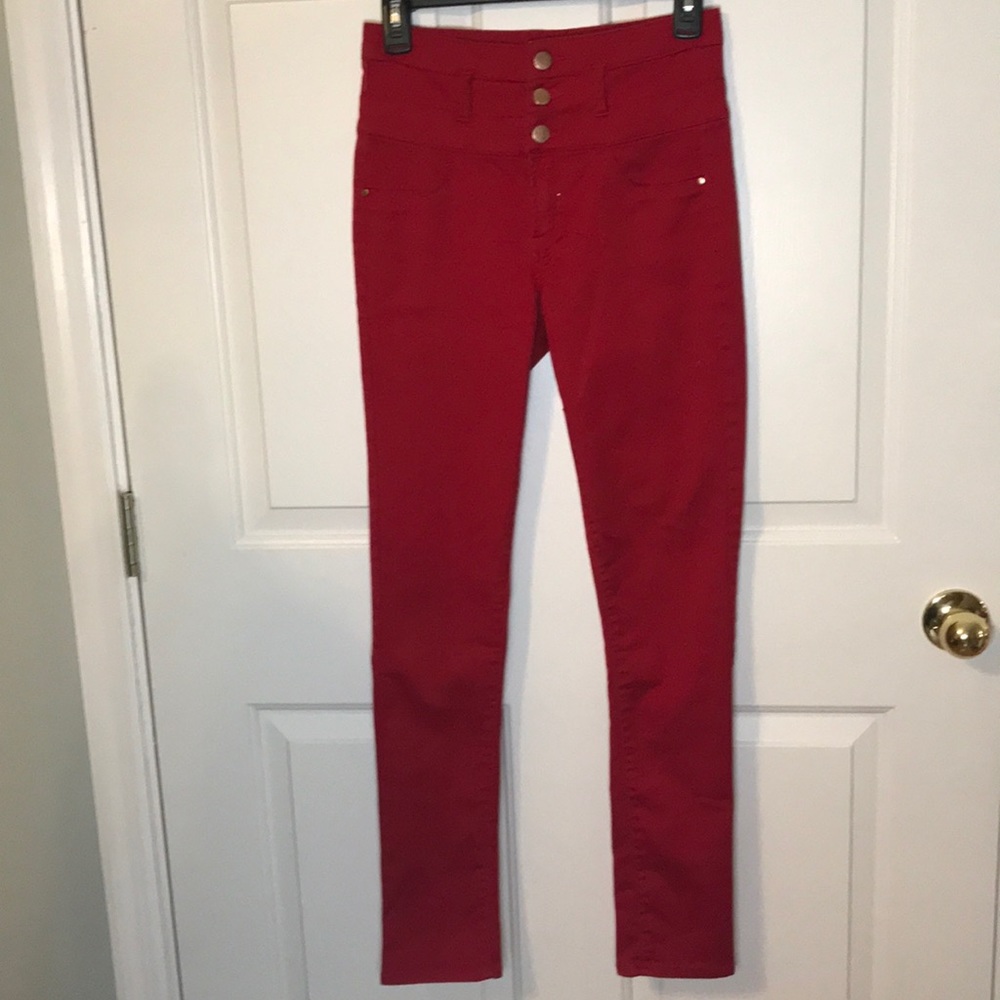 Colored jeggings